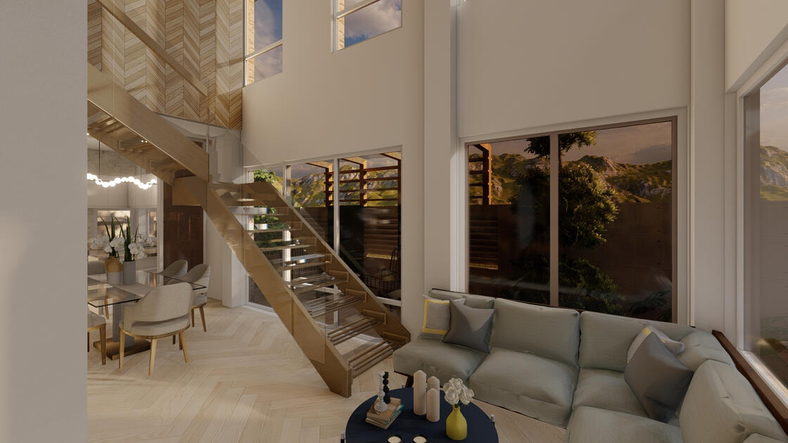 Residence 1 Living Area